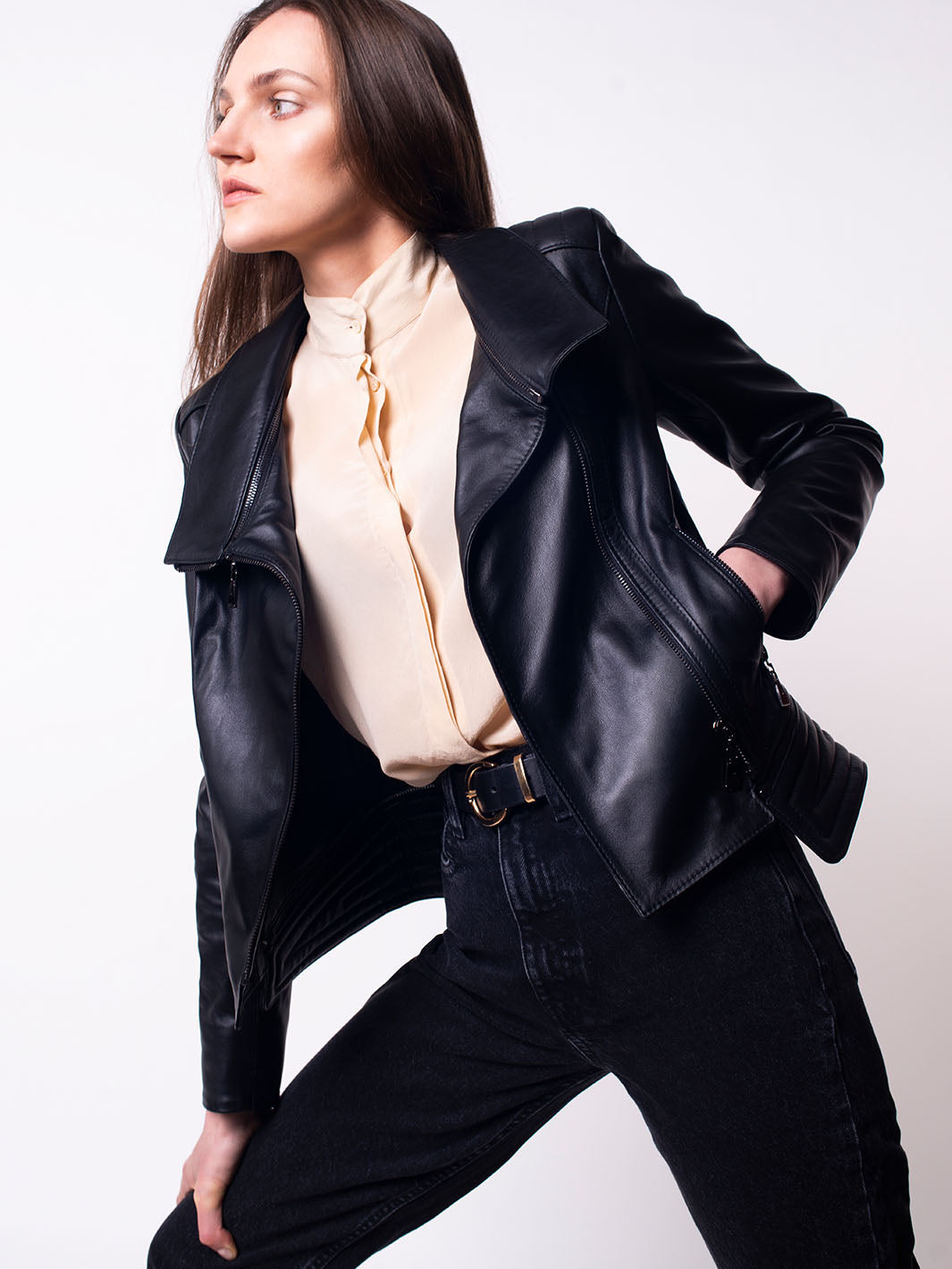 Agnes leather jacket best sale