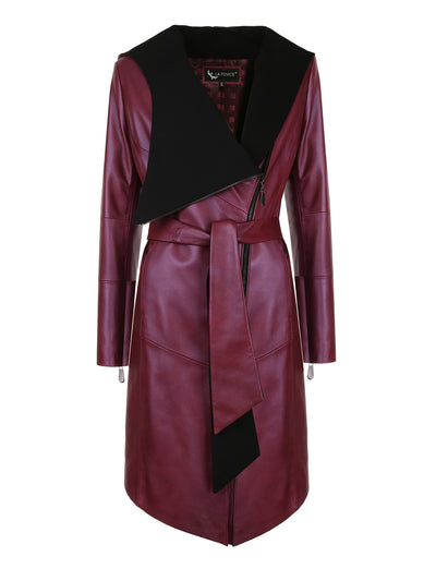 <tc>Emma L. Leather Coat</tc>